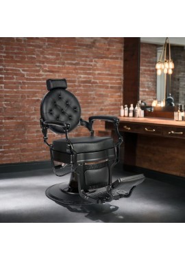 Барбер кресло BUZZ Black Black Барбер кресло BUZZ Black Black